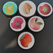 英国The Body Shop优酪乳酸奶身体乳草莓玫瑰芒果滋润香甜200ml