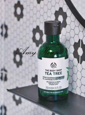 The body shop/Tea Tree Skin Clearing Body Wash茶树沐浴胶露
