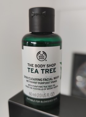 Body Shop/Tea Tree Skin Clearing Facial Wash茶树洗面奶60ml