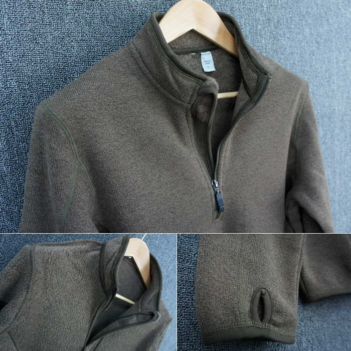 立领抓绒卫衣加肥加大加长款