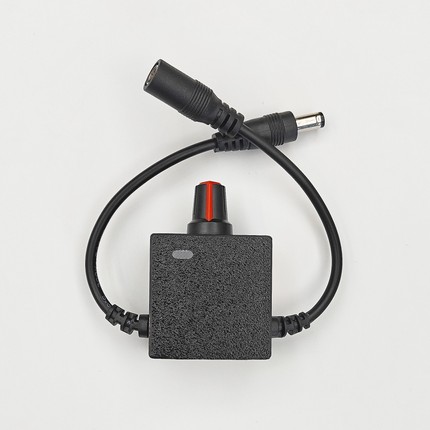 5521公母头PWM调速器风扇24V直流电机DC双线开关12v电脑LED灯条带