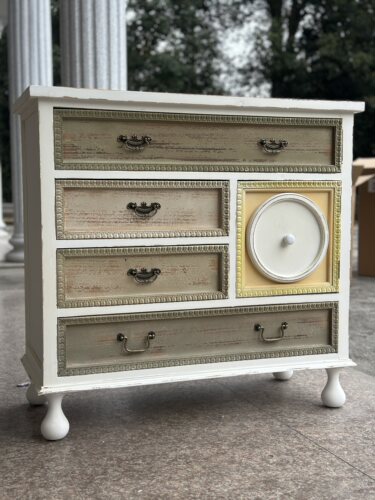 美式乡村法式复古花纹雕花工艺家具经典仿古多抽屉斗柜收纳储藏柜