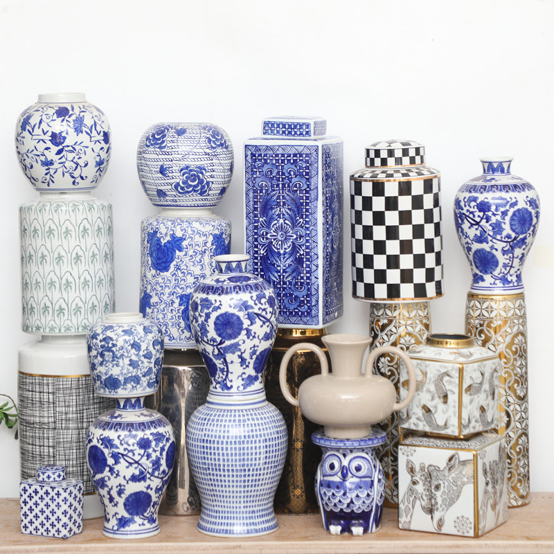 孤品大集合--特价复古工艺品西洋古董摆件外贸出口陶瓷花瓶摆设品
