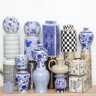 孤品大集合--特价复古工艺品西洋古董摆件外贸出口陶瓷花瓶摆设品