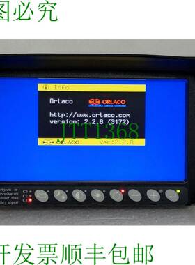 ORLACO 0208631 7” Rled 放大器序列号 R 6 v2.2.8 1