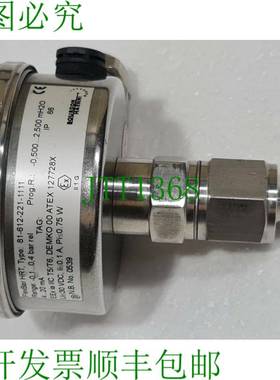BOURDON HAENNI 型号：81-612-221-1111 Flexbar Hrt 压力发送器