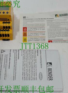 BENDER IR420-D6-2 绝缘设备 P/N:B91016407
