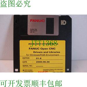 原装供应二手FANUC开放式数控A02b-0207-k730Zz07-4软盘