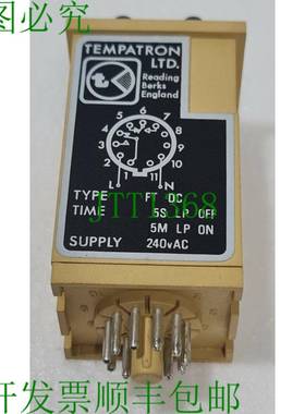 TEMPATRON 类型：FT 直流继电器 240VAC A898234