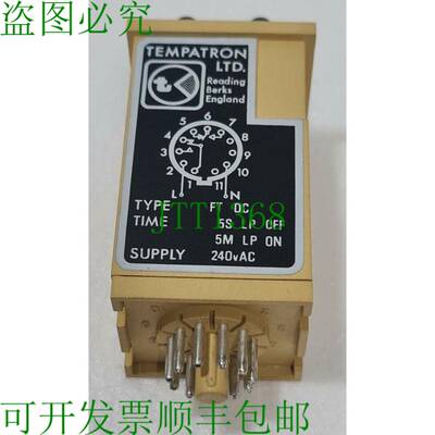 TEMPATRON 类型：FT 直流继电器 240VAC A898234
