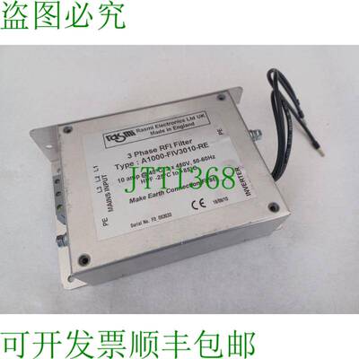 原装供应Rasmi RFI 元件 A1000-FIV3010-RE 3x480V / 50-60 Hz /