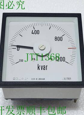 FRER AF96M/A96R 1200 Kvar 模拟无功电压表，3.33-0-20 Ma，240