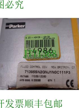原装供应派克71395SN2GNJ1N0C111P3电磁阀L-263-A