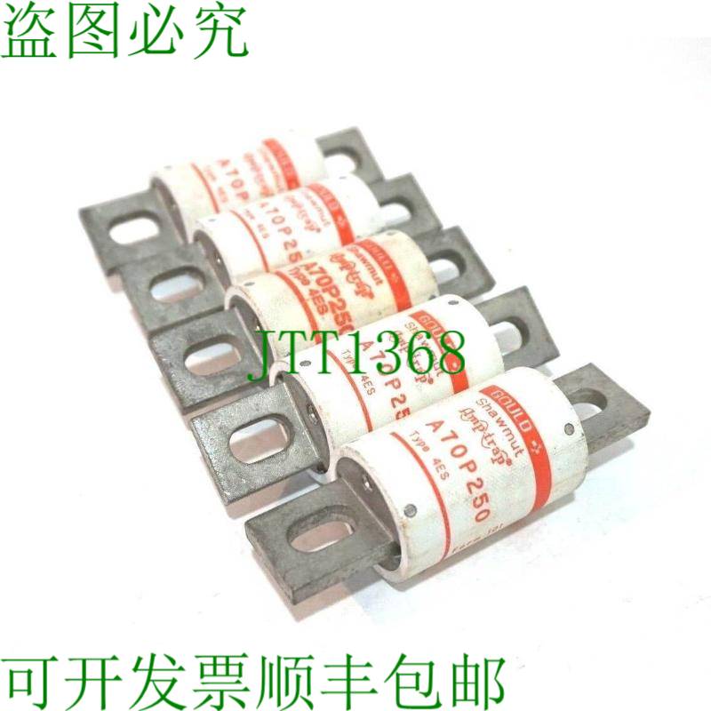 原装供应5 件 GOULD SHAWMUT A70P250 熔丝类型 4ES