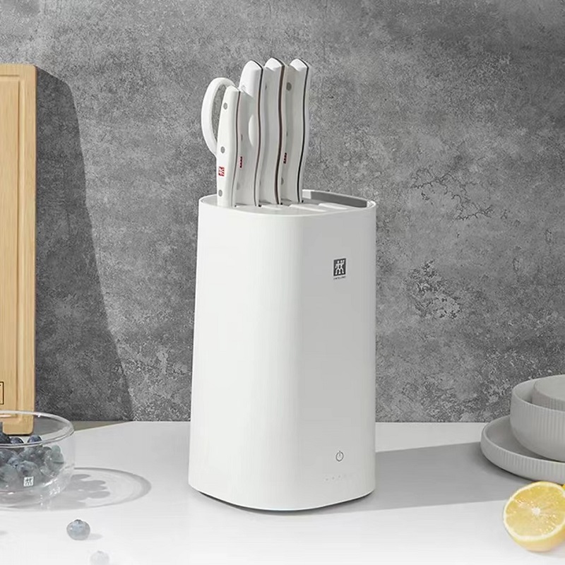 双立人波格斯刀具套装水果刀菜刀中片刀多用刀斩骨刀剪刀除菌刀架