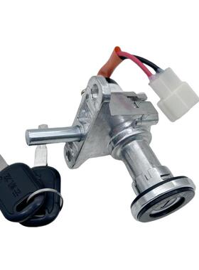 适用电瓶车赛鸽黑骑士B2 B3PULS新国标电动车电门锁曲槽钥匙直上