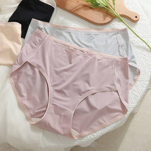 大码无痕内裤女胖mm200斤抗菌