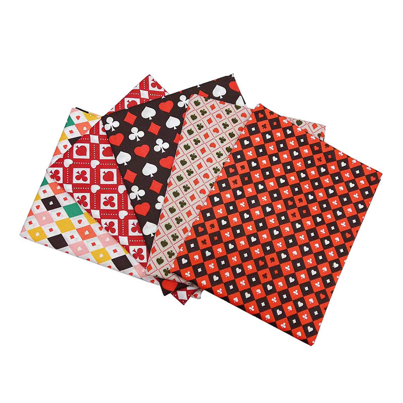 DIY手工拼布布艺爱心面料 罩衣床品床单被套纯棉斜纹布料 半米