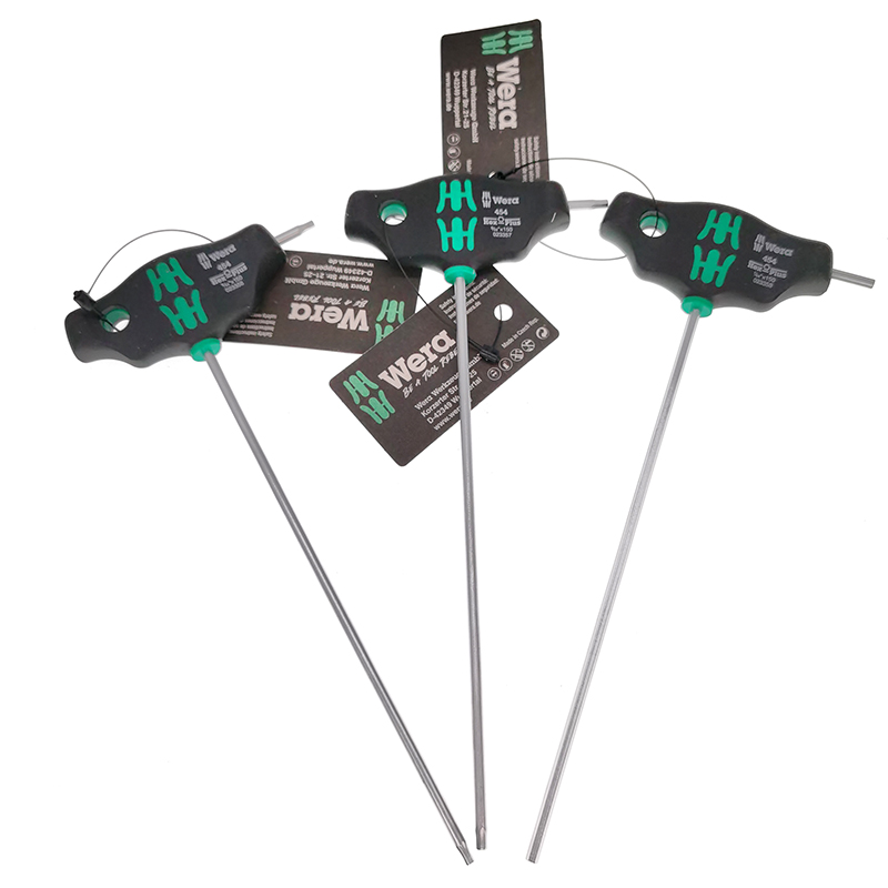 德国维拉T柄公英制内六角扳手454