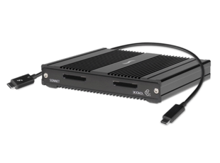 CFexpress Pro 2.0类型 XQD 专业读卡器 Sonnet专业双插槽雷电3