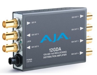4K转换盒AJA12GDA分配放大器
