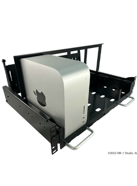 苹果/Apple Mac Studio 滑动式5U 机架 机柜安装 带滑轨