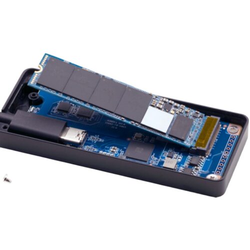 雷电3M.2NVMe免驱外接硬盘盒OWC