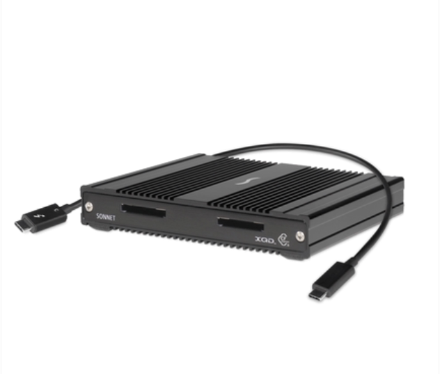 【官方授权】Sonnet雷电3专业双插槽CFexpress 2.0 XQD Pro读卡器