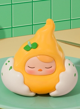 熊玩POPMART泡泡玛特PUCKY蛋蛋豆子系列手办毕奇盲盒潮玩摆件礼物