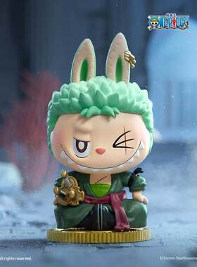 POPMART泡泡玛特LABUBU航海王系列盲盒手办海贼王潮玩路飞未拆袋