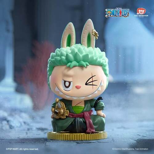 POPMART泡泡玛特LABUBU航海王系列盲盒手办海贼王潮玩路飞未拆袋