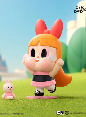 POPMART泡泡玛特 CRYBABY ×飞天小女警系列手办盲盒潮玩玩具礼物