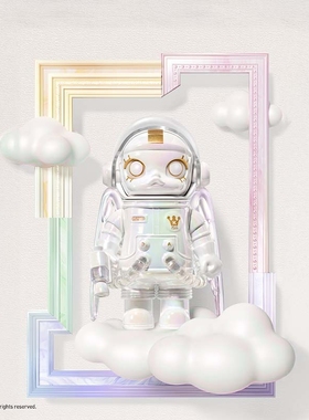 熊玩POPMART泡泡玛特MEGA SPACE MOLLY 100% 周年系列4盲盒玩具