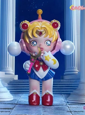 熊玩POPMART泡泡玛特SP美少女战士Skullpanda潮玩Sailor Moon联名