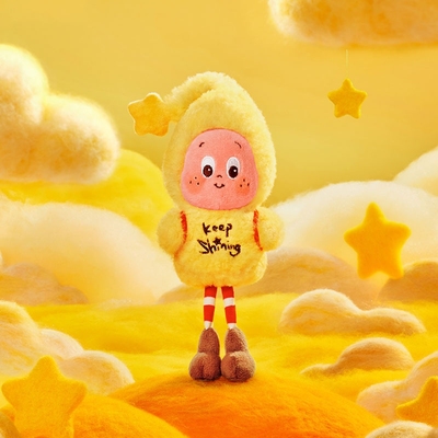 熊玩 POPMART泡泡玛特星星人好梦气象局系列毛绒挂件盲盒潮玩礼物