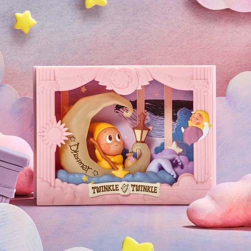 POPMART泡泡玛特 星星人点亮系列 场景手办盲盒玩具摆件礼物潮玩