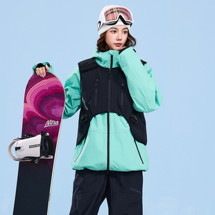 XXXsnow单板防水防风滑雪马甲多多功能技能坎肩野雪背心外套