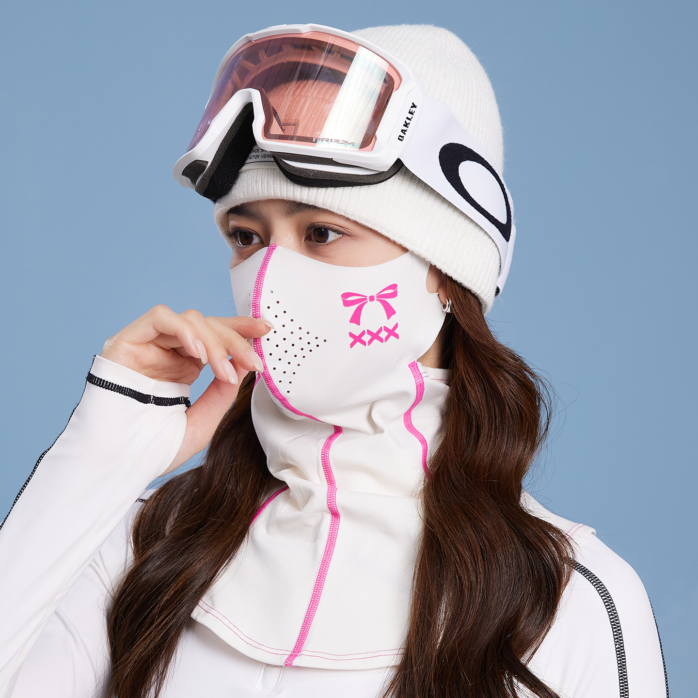XXXsnow滑雪头套挂耳式护脸面罩