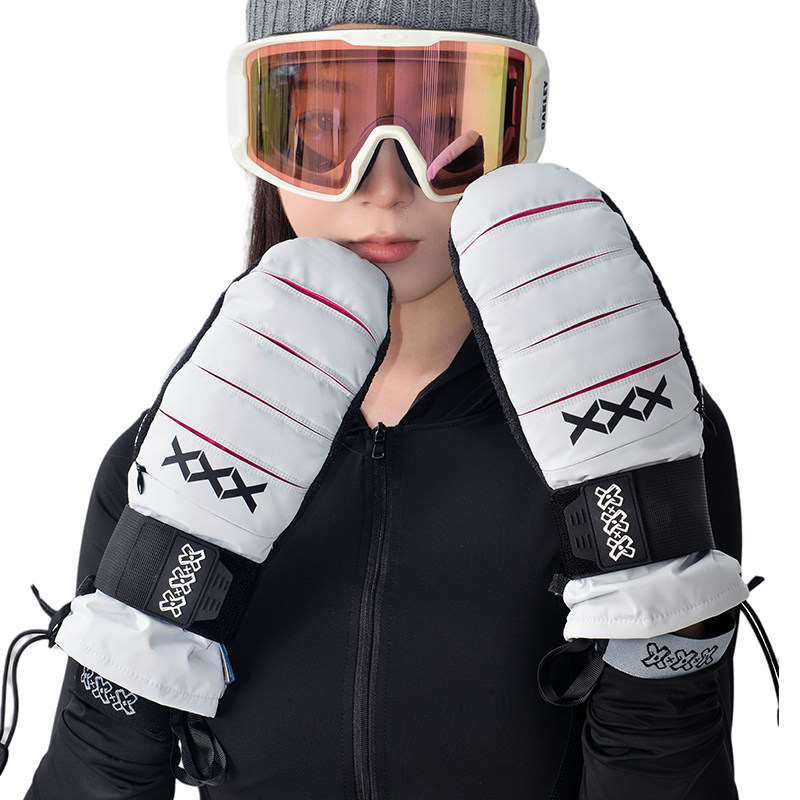 滑雪手套女加绒保暖防水防风