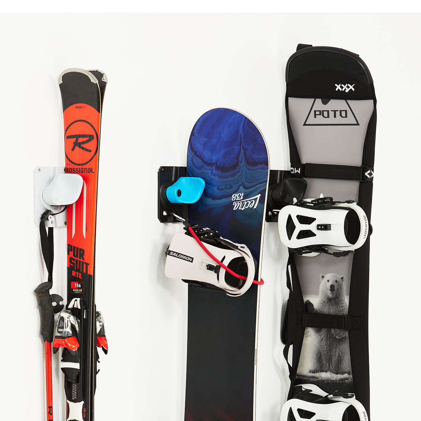 XXXsnow滑雪板挂架放单板展示架