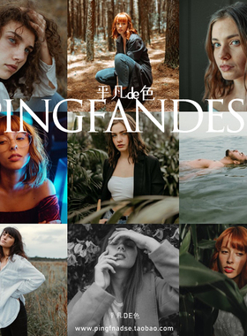 CaptureOne样式 肖像摄影人像时尚胶片调色滤镜 C1飞思预设CO596