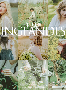 captureone样式 日系小清新自然胶片人像调色滤镜C1飞思预设CO580