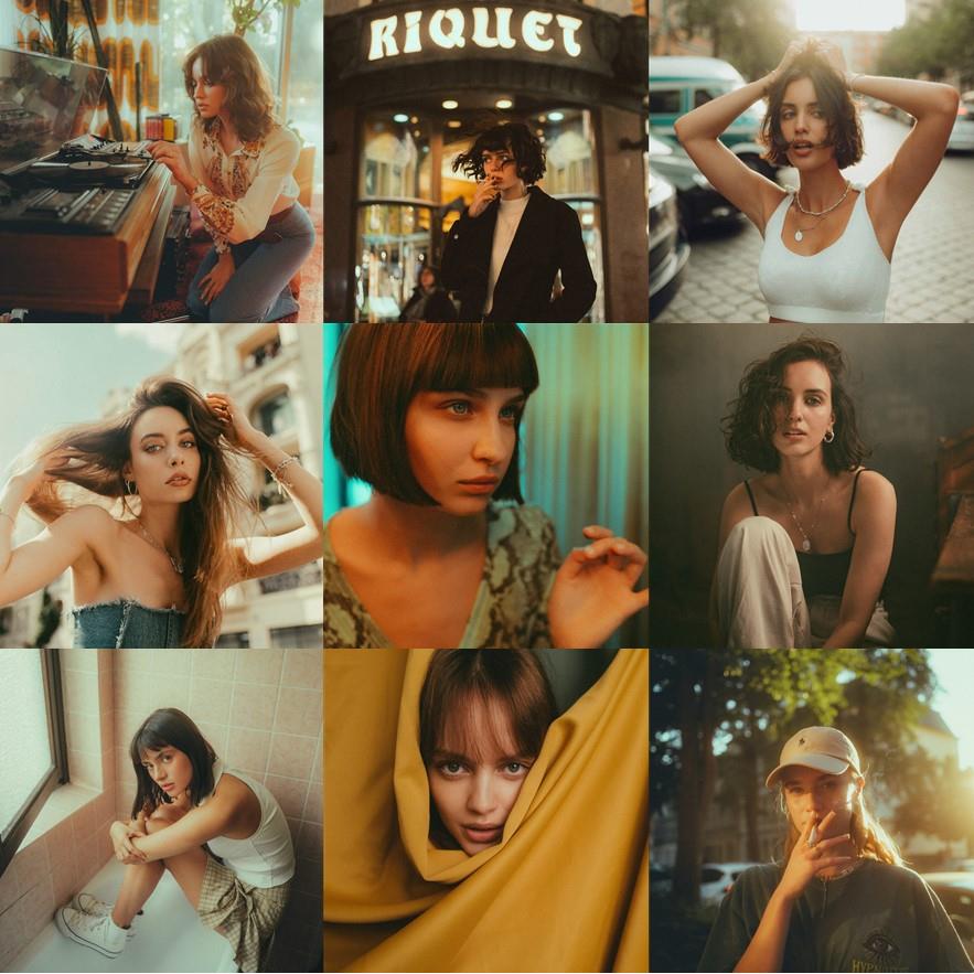 capture one样式时尚街拍人肖像复古胶片调色滤镜C1飞思预设CO554