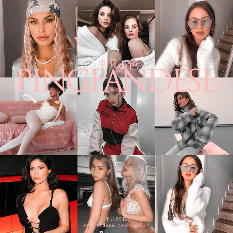 capture one样式 棚拍时尚人像室内旅拍调色滤镜 c1飞思预设CO621