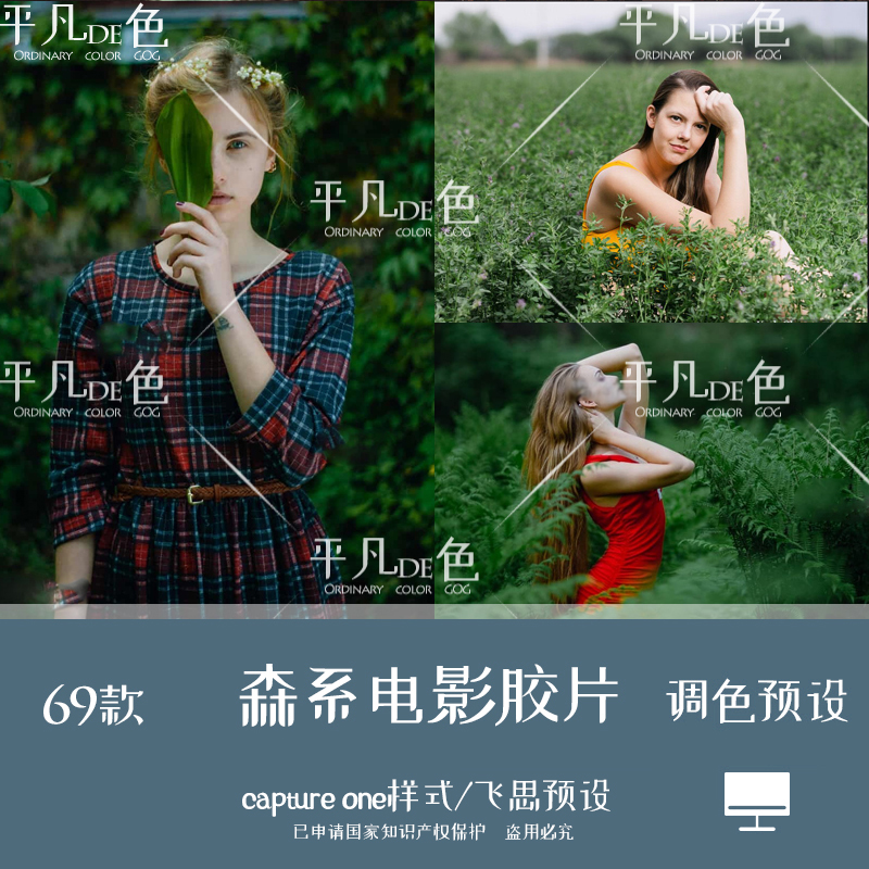 capture one样式森系胶片旅拍人像风光调色ps滤镜C1飞思预设CO228