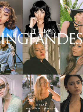 capture one样式 时尚人像富士胶片棚拍调色滤镜c1飞思预设CO618