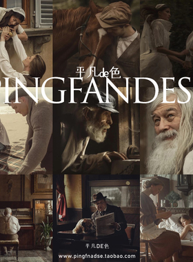 captureone样式好莱坞电影胶片人文纪实调色滤镜 c1飞思预设CO597