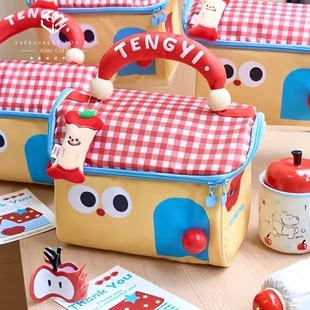 伴娘伴手礼女结婚高档实用礼物化妆包手提袋礼盒空盒子小众高级