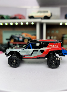 风火轮1:64烈马越野车汽车文化系列避震改装胶胎合金模型