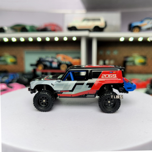风火轮1:64烈马越野车汽车文化系列避震改装胶胎合金模型